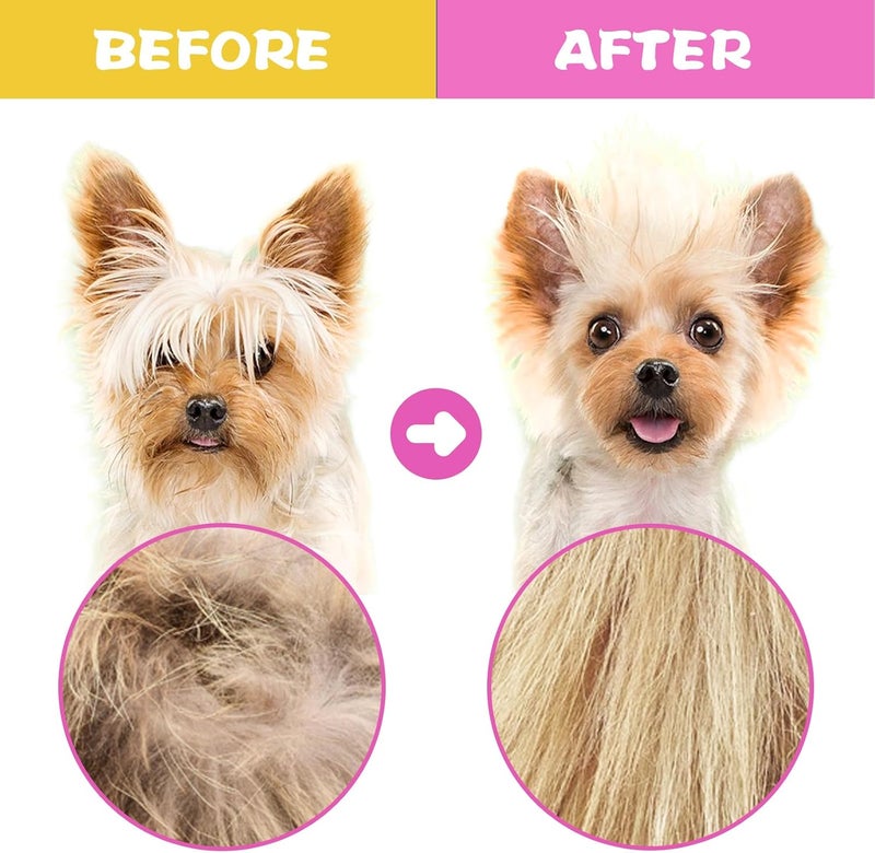 CAPHONT Flea Comb Set for Cats & Dogs - 6 Pack Pet Grooming for Small, Medium & Large Pets (Pink) - Image 5